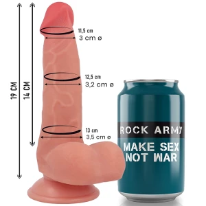 ROCKARMY - SILICONE LÃQUIDO FOX 19 CM -O- 3,2 CM